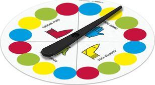 Actual product image Hasbro Gaming Twister (German)