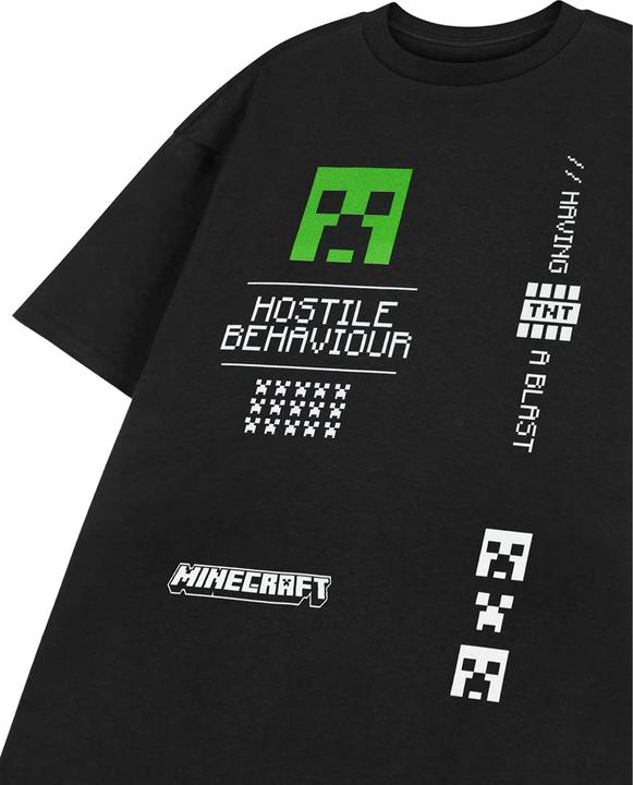 Produktbild Minecraft Hostile Behaviour TShirt (XXL)
