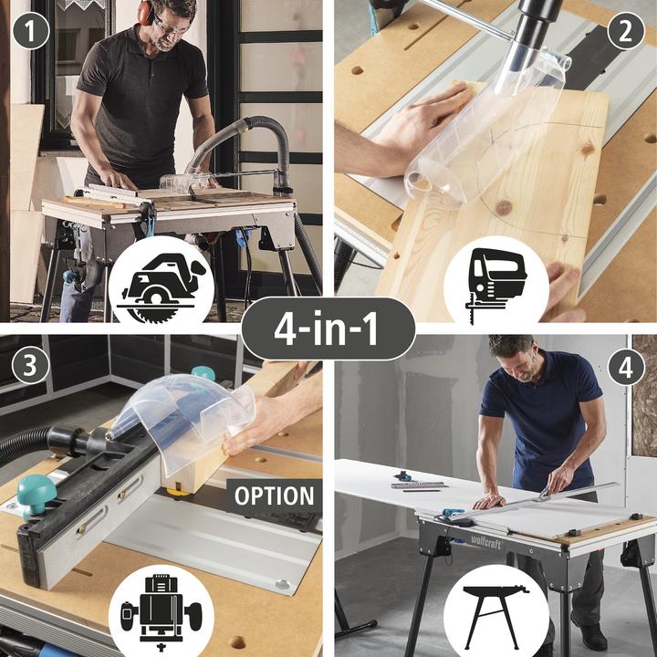 Produktbild wolfcraft Master Cut 2200 (70 cm, 91.50 cm)