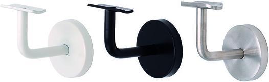 Produktbild OK-Line Handlaufstützen (Stahl Reinweiss RAL 9010 pulverbeschichtet matt)