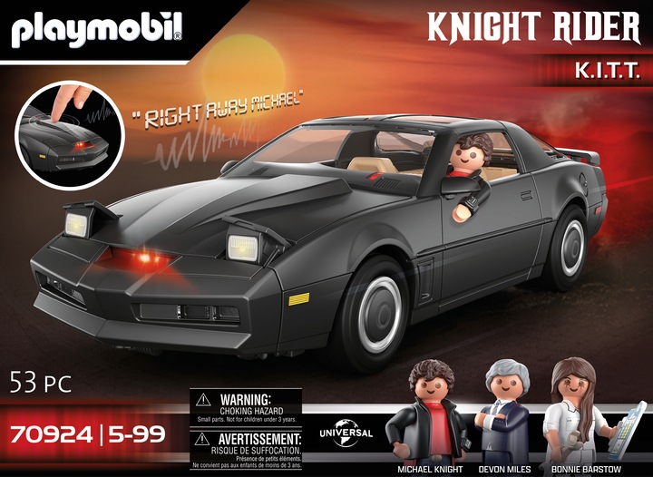 Produktbild Playmobil Knight Rider - K.I.T.T. (70924, Playmobil Knight Rider)