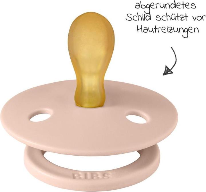 Produktbild Bibs Colour Latex Schnuller (symmetrisch, 0-6 Monate), Woodchuck & Blush (2 x, bis 6 Monate)