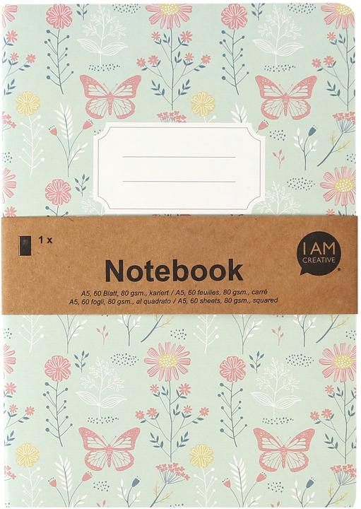 I Am Creative Notebook (A5, Checked)