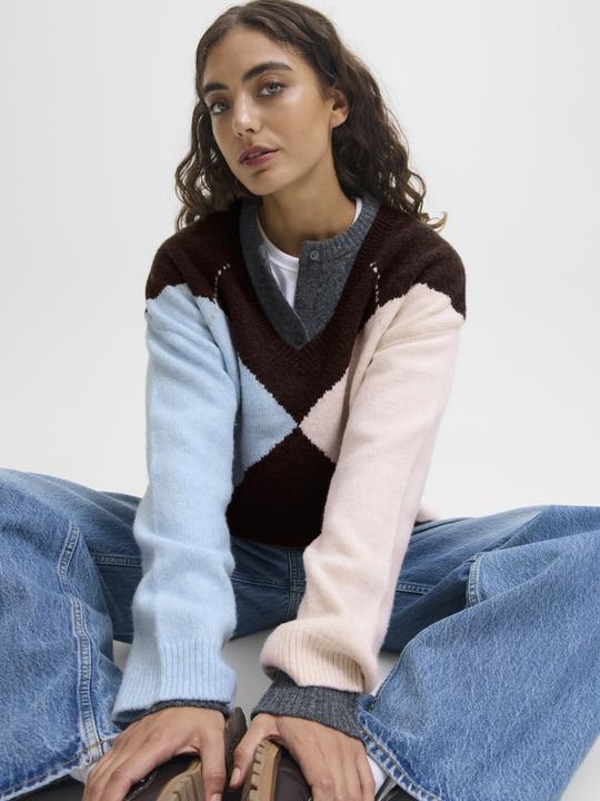 Produktbild JJXX Jxesme V-Neck Knit (M)