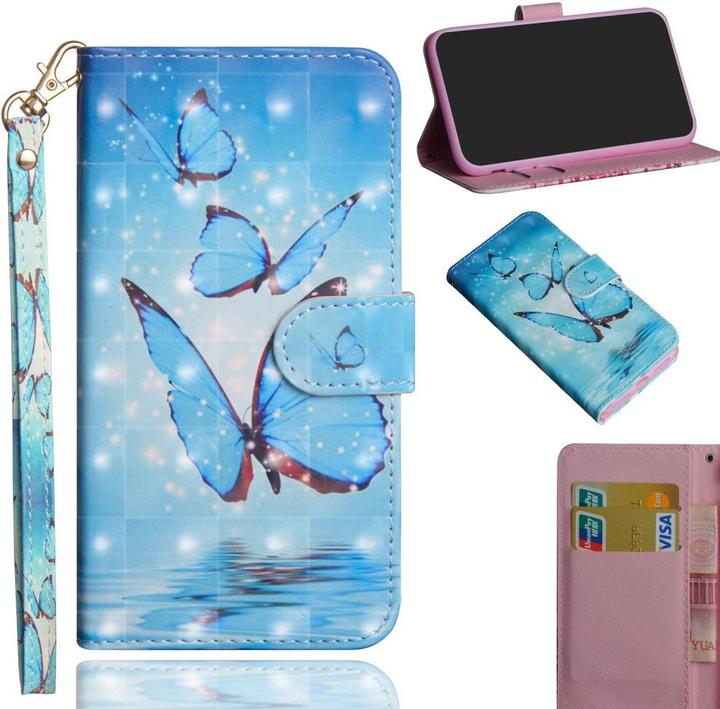 Actual product image Cover-Discount Glitter effect leather mobile phone case (Apple iPhone 11)