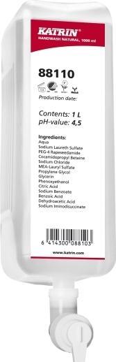 Actual product image Katrin Liquid soap 1.0 litre (Liquid soap, 1000 ml)