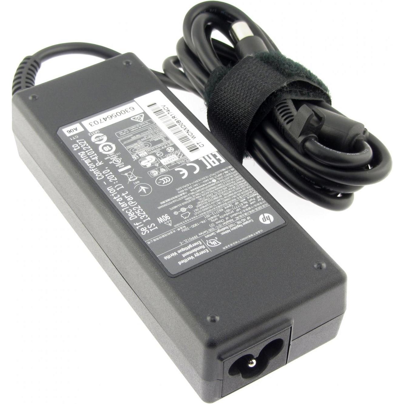 HP 608428-003 (90 W), Notebook Netzteil, Schwarz