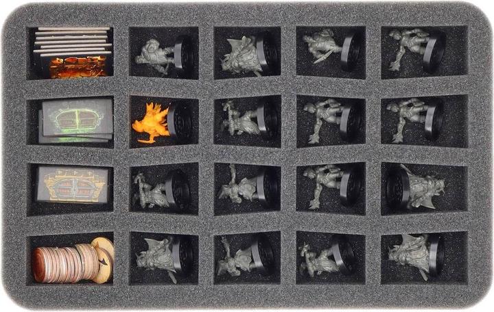 Image du produit Feldherr 65336 - Organizer Insert mit Schaumstoffeinlagen für Bardsung: Legend (Matières plastiques, Mousse)