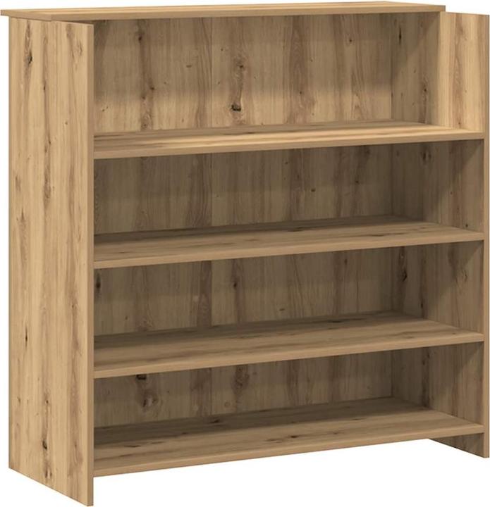 Image du produit vidaXL Comptoir d'accueil Chêne Artisan 200x50x103,5 cm Bois composite