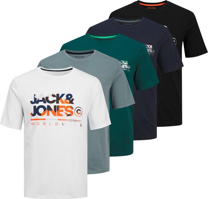 Produktbild Jack & Jones Jjluke Tee 5pk (M)