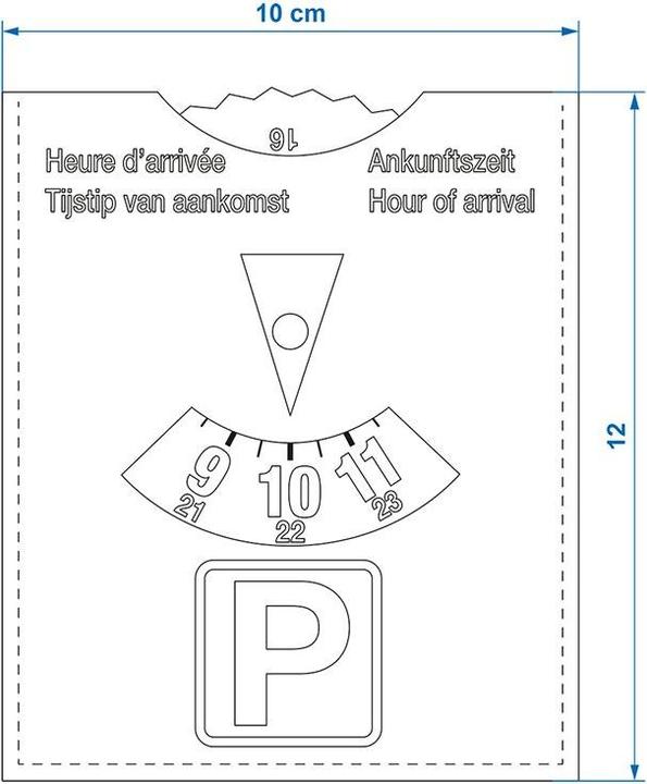Image du produit ProPlus Disque de stationnement