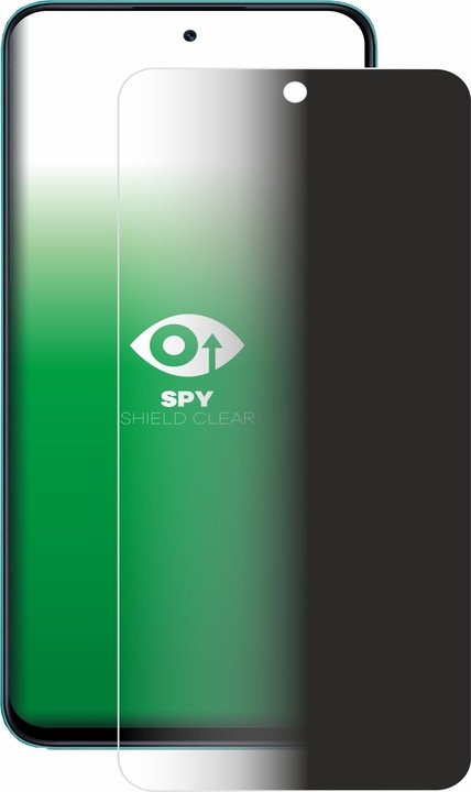 Actual product image upscreen Spy Shield Privacy Protector (1 Piece, Xiaomi Poco M6 Pro)