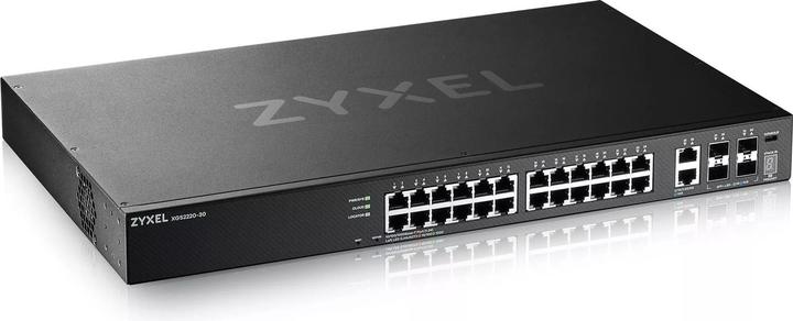 Actual product image Zyxel Layer3 Access Switch, 24x1G RJ45, 2x10MultiGgig RJ45 (30 ports)