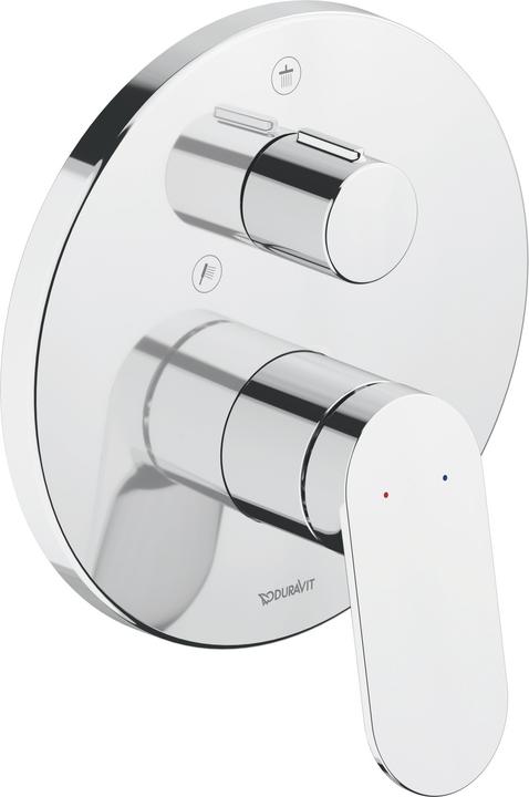 Duravit Wave ééngreeps inbouw douchemengkraan