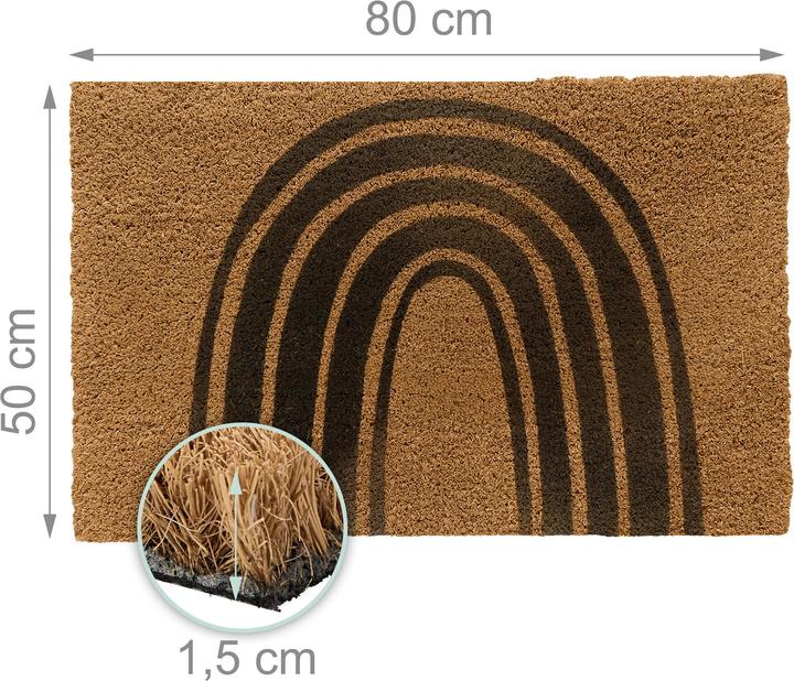 Immagine prodotto Relaxdays zerbino (50 x 80 cm)