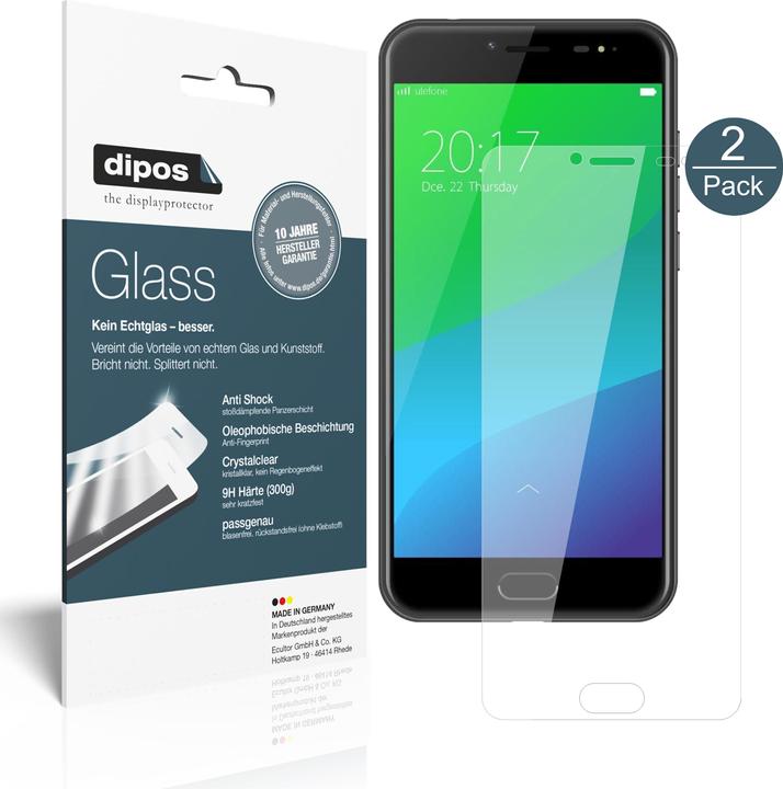 Dipos Displayschutz Anti-Shock (1 Stück, Ulefone Gemini Pro)