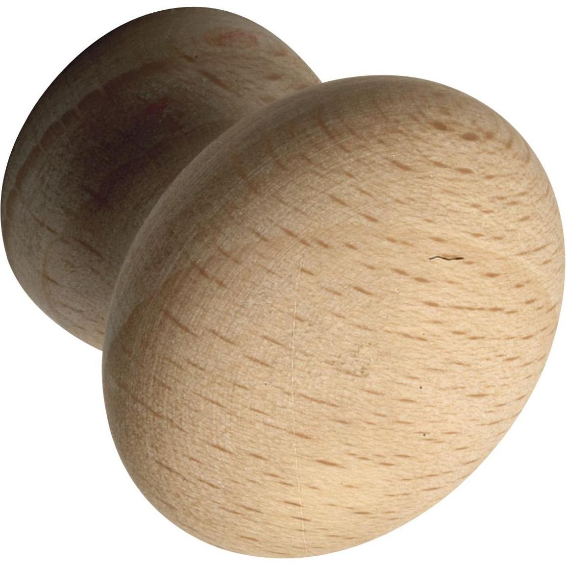 Alles im griff, Möbelgriff, Knopf Hemera ø 30 mm, Tiefe 28 mm, Buche roh