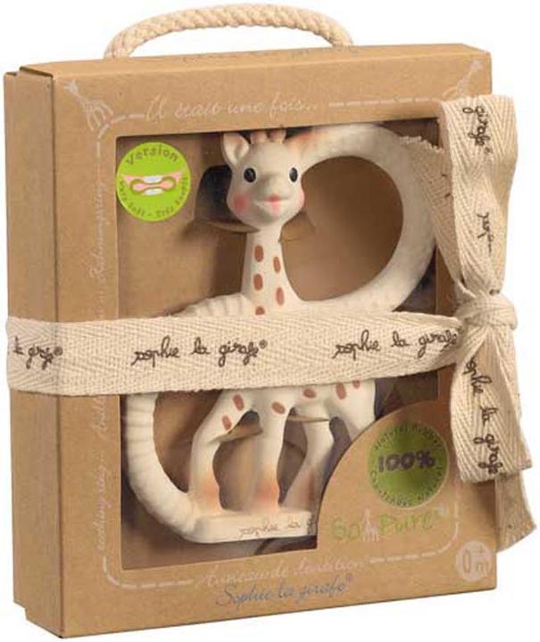Actual product image Vulli Sophie la girafe teething ring extra soft (0 Months)