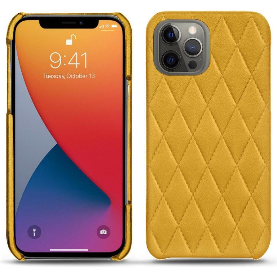 Noreve Lederschutzhülle (Apple iPhone 13 Pro), Smartphone Hülle, Orange