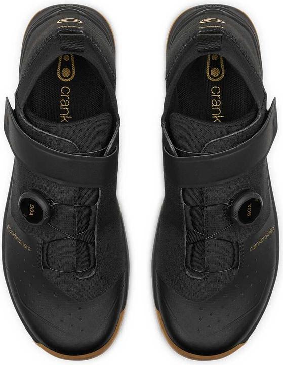 Produktbild Crankbrothers Stamp Trail Schuh, Boa, black/gold/gum, 41.5 (EU) | 8.5 (US) (41.5)