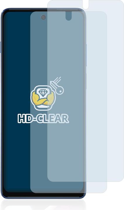 Actual product image BROTECT Screen Protector Clear (2 Piece, Motorola Moto G200 5G)