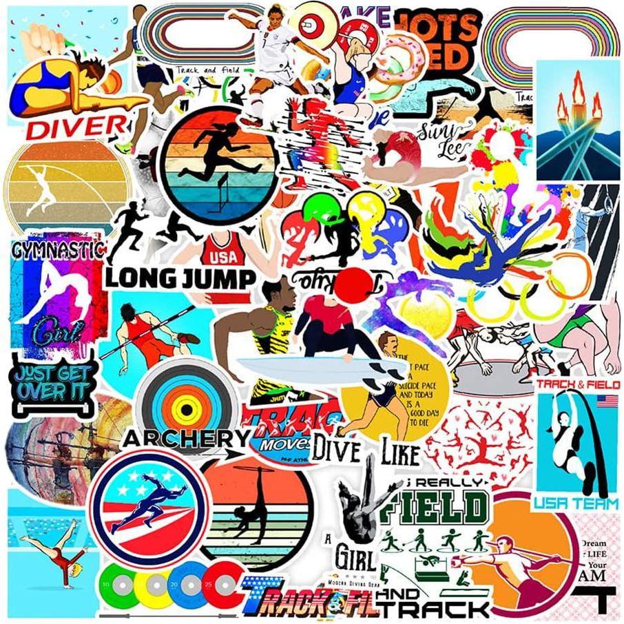 Thumbnail - JTI, Sticker, Packung mit Aufklebern - Sport