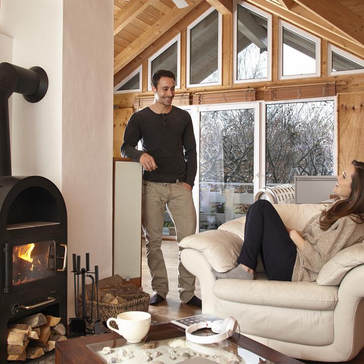 Actual product image Relaxdays Fireplace set (20 x 20 x 50 cm)