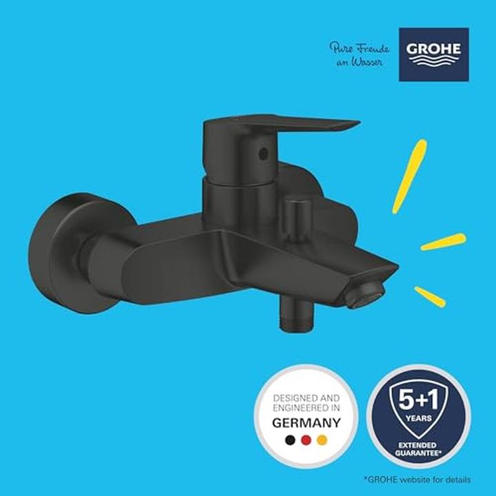 Actual product image Grohe Start QuickFix Wannenarmatur, energiesparend, mattschwarz