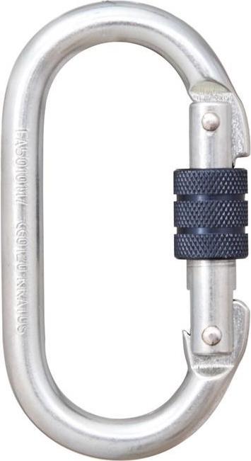 Kratos Stahl-Karabiner FA5010117 (250 kg)