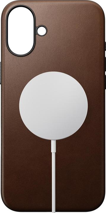 Immagine prodotto Nomad Custodia moderna in pelle - Marrone - iPhone 16 Plus (Apple iPhone 16 Plus)