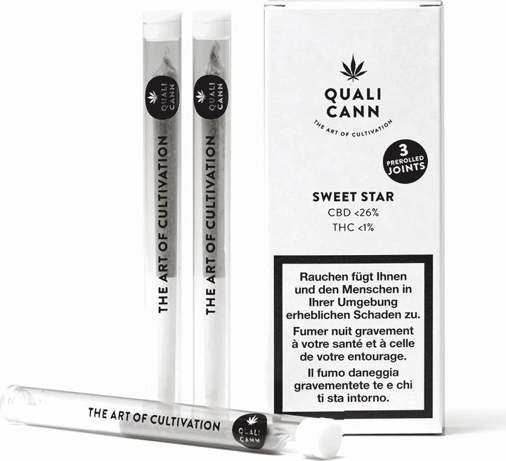Image du produit Qualicann Pré-roulé (3 joints) (0.50 g, Intérieur)