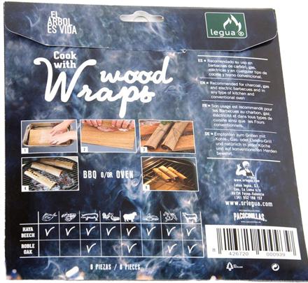 Produktbild BBQ Master Räucher Wood Wraps Eiche