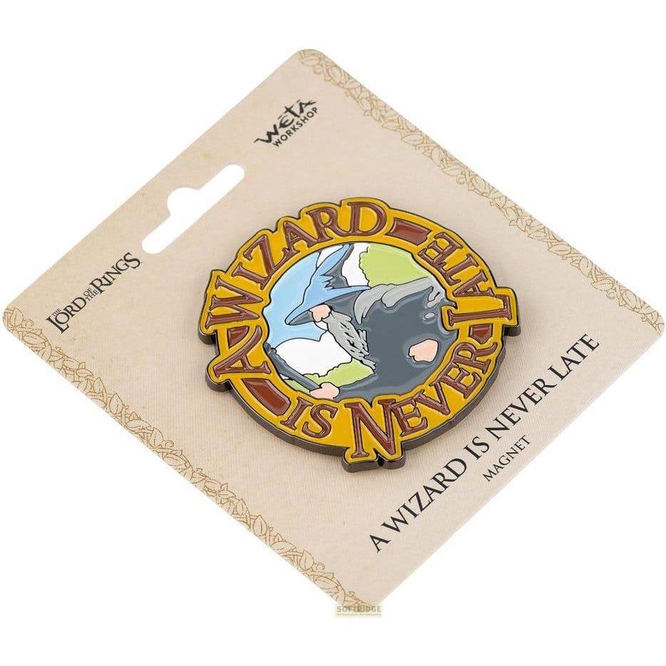 Weta Workshop, Magneti, Le Seigneur des Anneaux aimant A Wizard Is Never Late (Enamel) 7 cm
