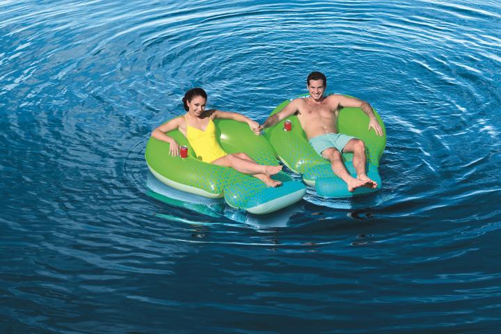 Actual product image Bestway Bathing island