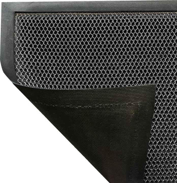 Produktbild Domoletti Türmatte 3D, schwarz, 80 cm x 120 cm x 1 cm (80 x 120 cm)