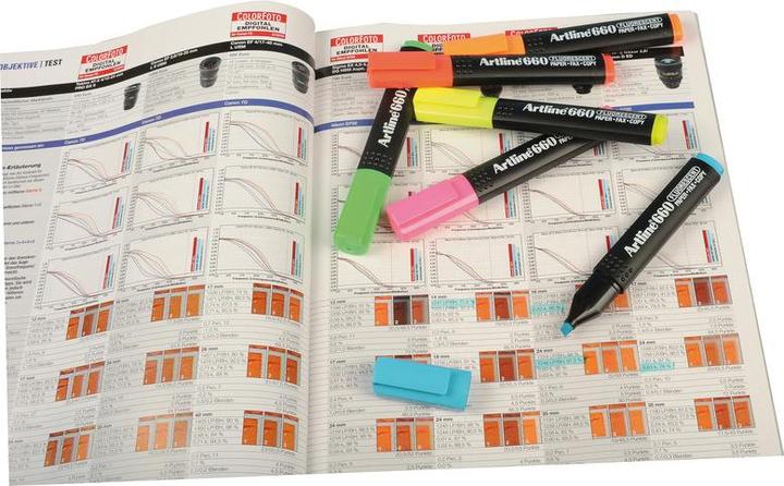Produktbild Artline Textmarker 660 (4x)