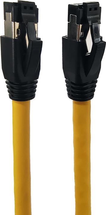 Actual product image MicroConnect CAT8.1 S/FTP 1.5m Yellow LSZH (S/FTP, CAT8.1, 1.50 m)