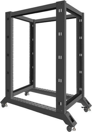 Produktbild Lanberg Open rack 22U black (22 HE, 19 Zoll Rack)