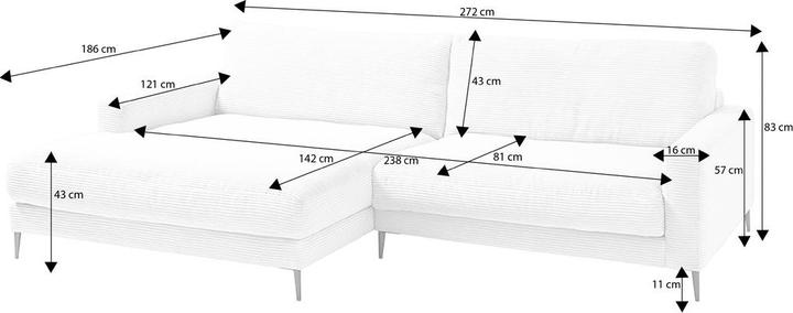 Produktbild Lomoco Delia (Ecksofa)