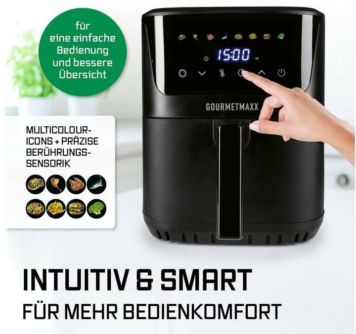 Produktbild Gourmetmaxx Heissluft-Fritteuse 6.5 l
