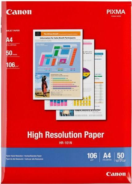 Actual product image Canon Hr-101n (105 g/m², A4, 50 pcs.)
