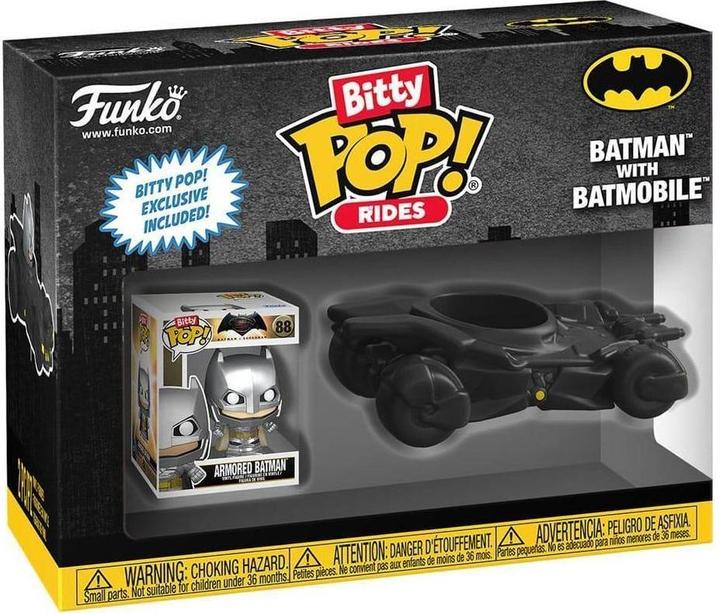 Immagine prodotto Funko DC Comics Bitty POP! rides vinyl figure Batman w/Batmobile 2,5 cm