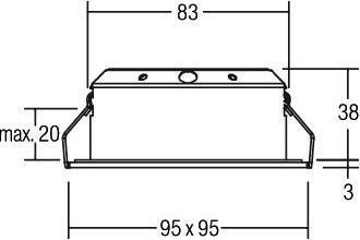 Produktbild Brumberg LED-Einbaustrahler (530 lm)