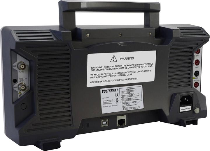 Produktbild Voltcraft Digitales Speicheroszilloskop DSO-6102 WIFI (CAT II)