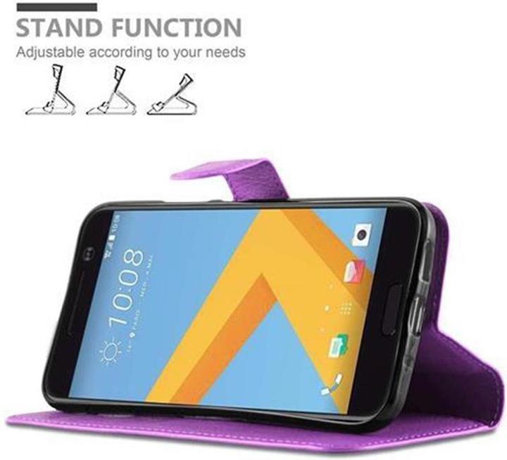 Produktbild Cadorabo Book mit Standfunktion Cover (HTC One 10)