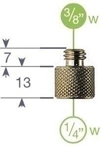 Produktbild Manfrotto 3/8 auf 1/4 (Stativadapter)