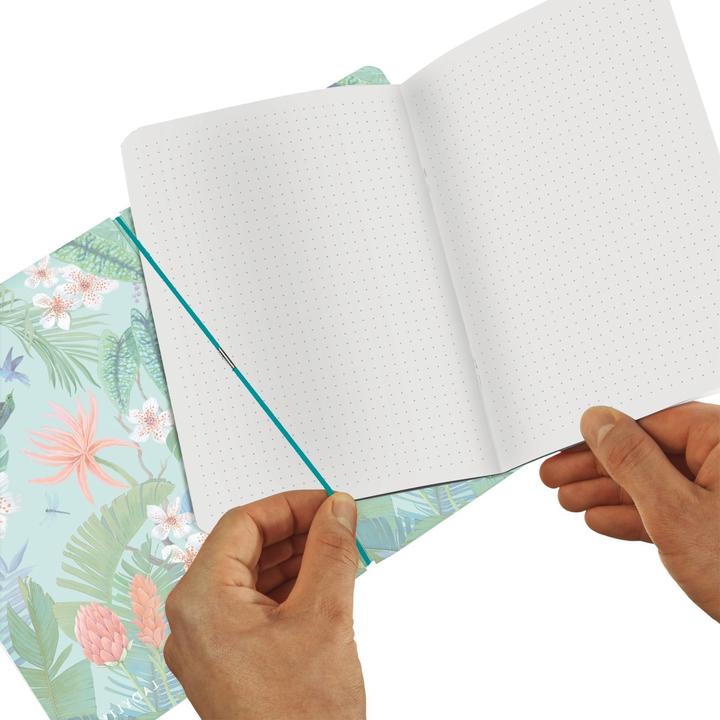 Immagine prodotto Herlitz Taccuino Ladylike Jungle A6, 40 fogli, puntinato (A6, Punteggiato, Copertina morbida)