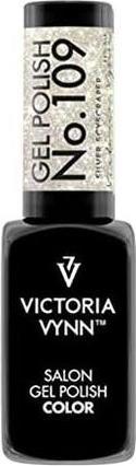 Actual product image Visconti Di Modrone Victoria Vynn Gel Polish No. 109 Silver Skyscraper (Silver, Gel-Effect Nail Polish)