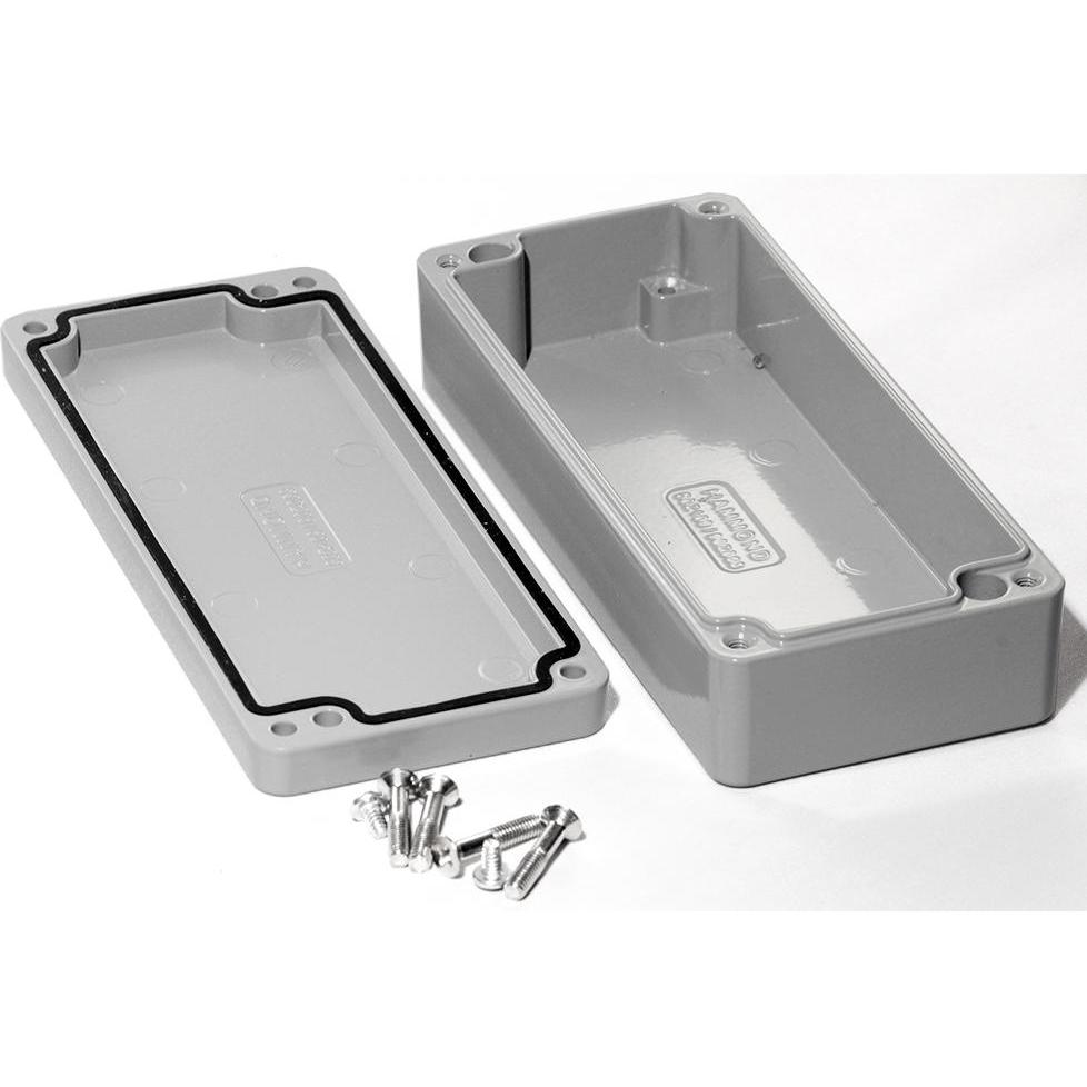 Hammond Universal-Gehäuse (Gehäuse), Elektronikzubehör + Gehäuse, Grau