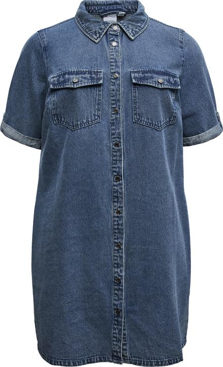 Produktbild Vero Moda VMCJENNIE Kurzes Kleid Jeanskleid (50)